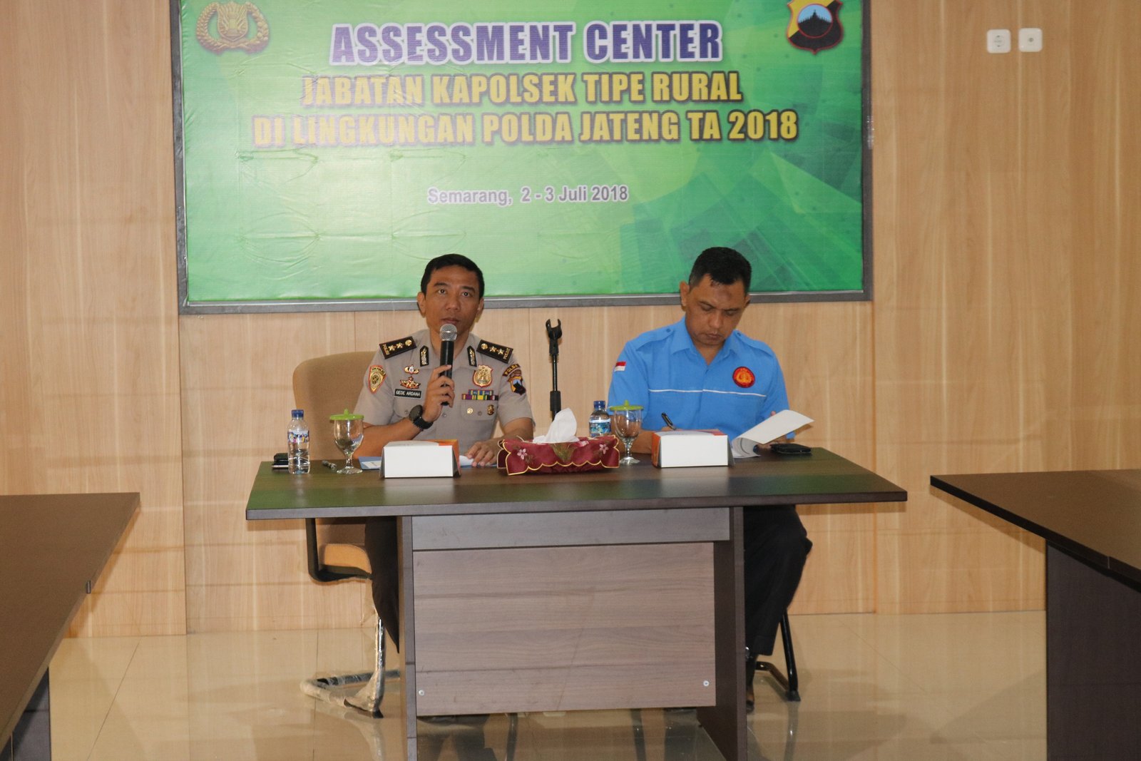 Biro SDM Polda Jateng Selenggarakan Assessment Center Jabatan Kapolsek Tipe Rural TA 2018